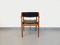 Vintage Scandinavian Armchair in Teak and Black Skai by Niels Otto Møller, 1960s, Image 9