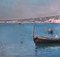 Edoardo Monteforte, Pêcheurs dans le Golfe de Naples, Oil on Wood, Framed 4