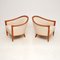 Vintage Swedish Teak Armchairs attributed to Bertile Fidhagen, 1960s, Set of 2, Image 3