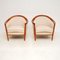 Vintage Swedish Teak Armchairs attributed to Bertile Fidhagen, 1960s, Set of 2, Image 2