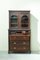 Antique Anglo-Indian Carved Desk Bookcase, India, 19th Century, Image 3