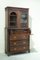 Antique Anglo-Indian Carved Desk Bookcase, India, 19th Century 4