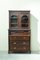 Antique Anglo-Indian Carved Desk Bookcase, India, 19th Century 2