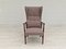 Swedish High-Back Armchair in Wool, 1960s, Image 17