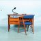 Vintage Dutch Teak Desk by Hulmefa for Hulmefa Nieuwe Pekela, 1960s, Image 13