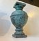 Antique Column Plant Stand in Patinated Bronze 2