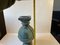 Antique Column Plant Stand in Patinated Bronze 7