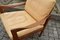 Fauteuil Easy en Cuir Ocre et Teck par Niels Eilersen pour Illum Wikkelsø, 1960s 8