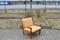 Fauteuil Easy en Cuir Ocre et Teck par Niels Eilersen pour Illum Wikkelsø, 1960s 6