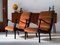 Mid-Century Italian Velvet Armchairs by Ezio Longhi for Elam, 1950s, Set of 2, Image 14