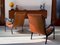 Mid-Century Italian Velvet Armchairs by Ezio Longhi for Elam, 1950s, Set of 2, Image 4