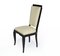 French Art Deco Leather Dining Chairs, 1920s, Set of 6, Image 13