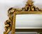 Vintage Louis XV Wandspiegel mit geschnitztem Holzrahmen 8