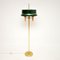Neoclassical Style Brass and Tole Floor Lamp, 1970s 4