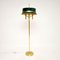 Neoclassical Style Brass and Tole Floor Lamp, 1970s 2