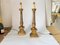 Early 20th Century Italian Giltwood Table Lamps, Italy, Set of 2 10