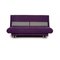 Fabric 2-Seater Purple Sofabed from Brühl Quint 1
