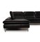 Black Loop Leather Corner Sofa from Willi Schillig 7