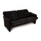 Black City Leather 2-Seater Sofa from Erpo 3