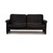 Black City Leather 2-Seater Sofa from Erpo, Image 1