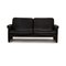 Black City Leather 2-Seater Sofa from Erpo 9