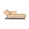 Tam Fabric Lounger in Cream from Brühl 6