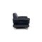 Leather 2-Seater Dark Blue Sofa from Koinor Rossini 7