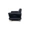 Leather 2-Seater Dark Blue Sofa from Koinor Rossini 9