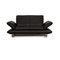 Leather 2-Seater Gray Sofa from Koinor Rossini, Image 1