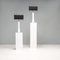White Glass Table Lamps from Porta Romana, 2010s, Set of 2 2