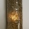 Large Blown Textured Murano Glass Wall Light from Hille, Germany, 1960s 8