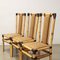 Vintage Bamboo Chairs, 1980s, Set of 6, Image 4