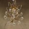 Crystal and Brass Chandelier 9