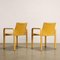 Leather Golfo dei Poeti Armchairs by Toussaint & Angeloni for Matteo Grassi, Italy, 1970s, Set of 2, Image 12