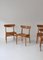 Sedie da pranzo Ch23 di Hans J. Wegner attribuite a Carl Hansen & Sons, Danimarca, anni '60, set di 4, Immagine 3