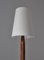 Large Brutalist Handmade Stoneware Floor Lamp attributed to Sejer Ceramics, Denmark, 1960s 3