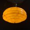 Ceiling Lamp in Brass & Marbled Glass, Belgian, 1920s, Image 13