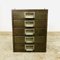 Steel Archive Chests, 1920s, Set of 4, Image 4