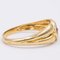 Vintage 18 Karat Gold Ring mit Rubinen im Quadratschliff, 1970er 4