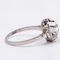 Art Deco 18k White Gold & Diamond Solitaire Ring, 30s 4