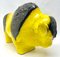 Gelbe Büffel Figur von Otto Gerharz für Otto Keramik 10
