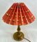 Art Nouveau French Table Lamps in Brass and Matt Gilt Finish, 1925, Set of 2, Image 4