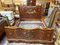 Antique French Carved Double Bed, Image 1