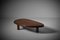 Elm Wooden Free Form Coffee Table, France, 1970s 1