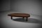 Elm Wooden Free Form Coffee Table, France, 1970s 3