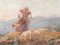 Pastoral Scene, 19th Century, Oil on Canvas, Framed 2