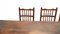 Refectory Tisch Esszimmergarnitur Spindleback Stühle, 8 . Set 5
