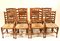 Ladderback Dining Chairs in Oak, Set of 8, Image 3