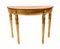 Adams Console Tables in Gilt Base Marquetry Inlay, Set of 2 4