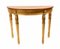 Tables Console Adams avec Base en Marqueterie Dorée, Set de 2 4